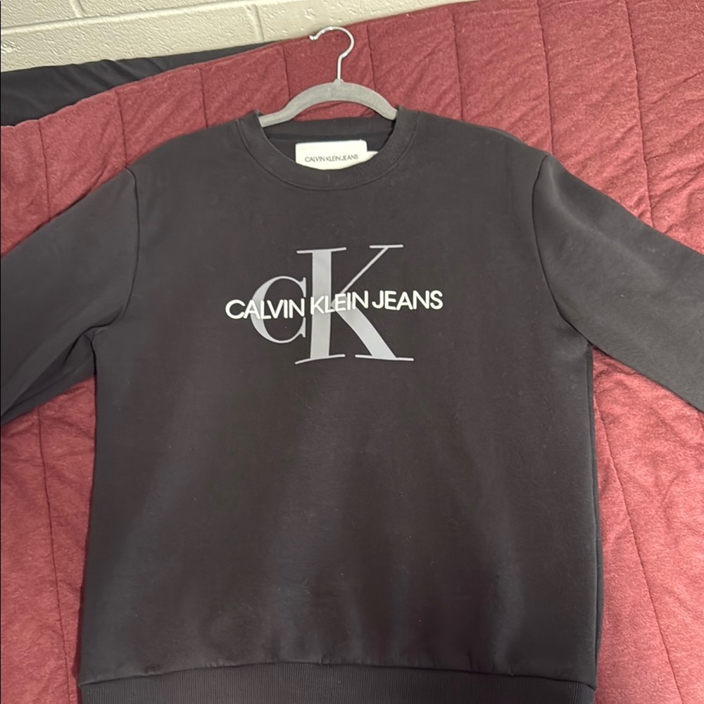 Calvin Klein Jeans Black Crewneck Sweater